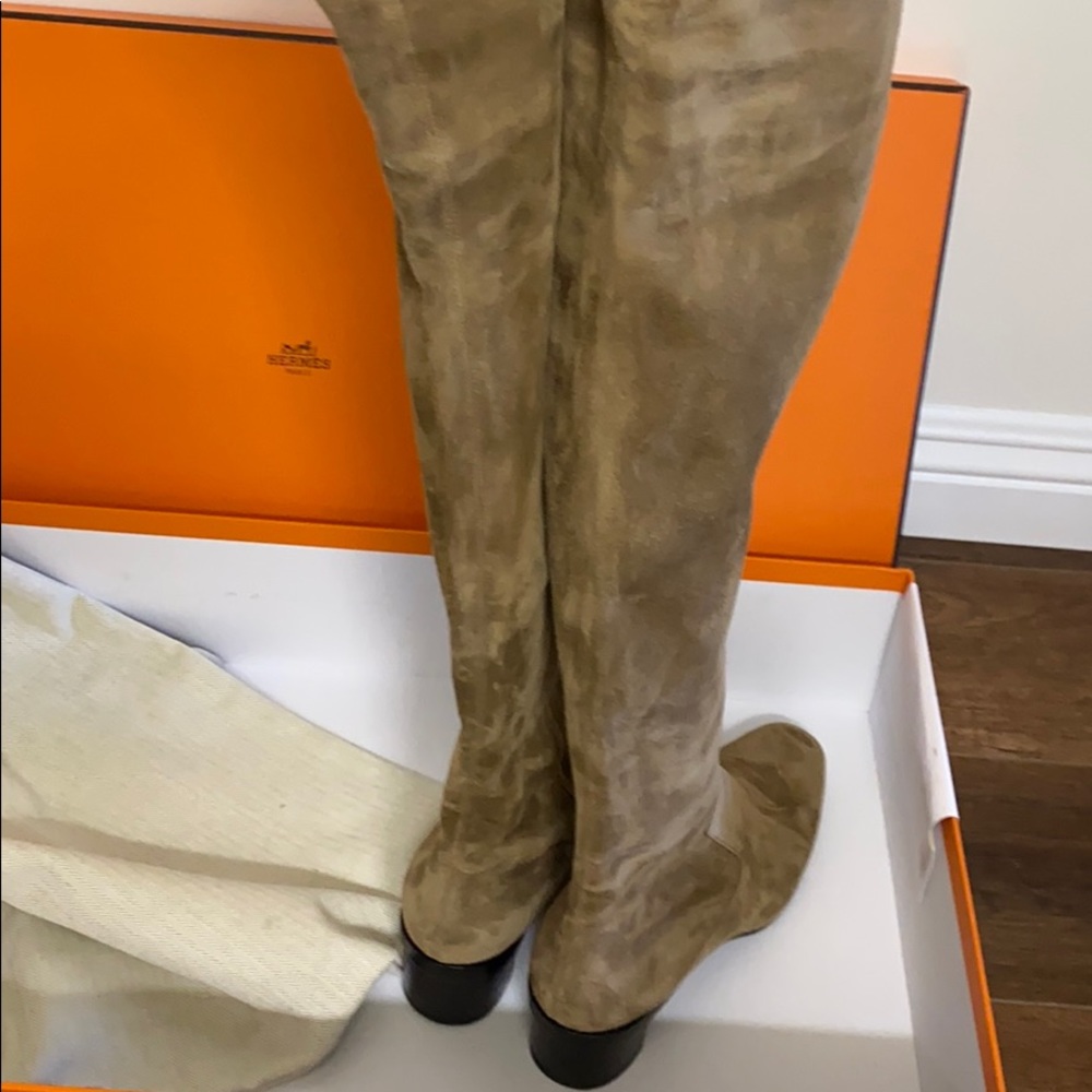 HERMÈS STRONG THIGH HIGH BOOTS - Picture 7 of 13